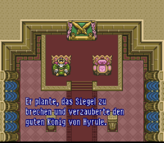 Screenshot Thumbnail / Media File 1 for Legend of Zelda, The - A Link to the Past (Germany)