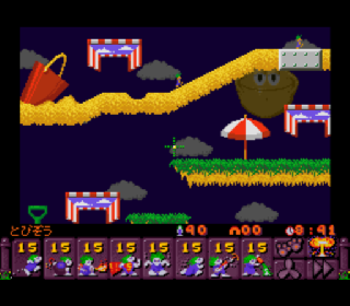 Screenshot Thumbnail / Media File 1 for Lemmings 2 - The Tribes (Europe)