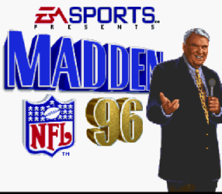 Screenshot Thumbnail / Media File 1 for Madden NFL '96 (USA) (Sample)
