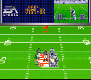 Screenshot Thumbnail / Media File 1 for Madden NFL '96 (USA) (Sample)