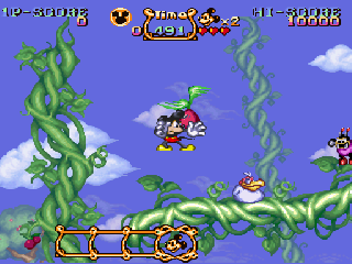 Screenshot Thumbnail / Media File 1 for Magical Quest Starring Mickey Mouse, The (USA) (Beta)
