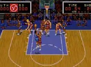 Screenshot Thumbnail / Media File 1 for Magic Johnson no Super Slam Dunk (Japan)