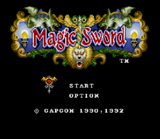 Screenshot Thumbnail / Media File 1 for Magic Sword (Europe)