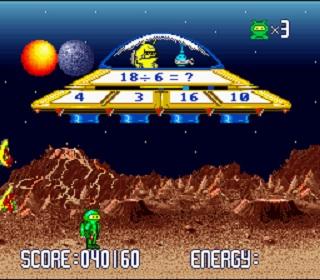 Screenshot Thumbnail / Media File 1 for Math Blaster - Episode One (USA)