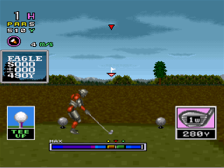 Screenshot Thumbnail / Media File 1 for Mecarobot Golf (USA)