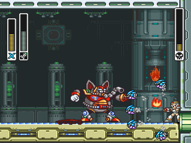 mega man x rom health drops disappear