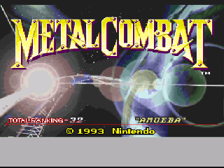 Screenshot Thumbnail / Media File 1 for Metal Combat - Falcon's Revenge (USA)