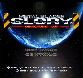 Screenshot Thumbnail / Media File 1 for Metal Slader Glory - Director's Cut (Japan) (NP)
