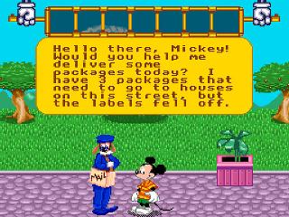 Screenshot Thumbnail / Media File 1 for Mickey's Playtown Adventure - A Day of Discovery! (USA) (Proto)