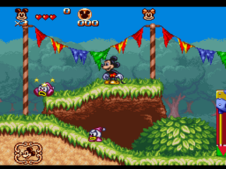 Screenshot Thumbnail / Media File 1 for Mickey to Minnie - Magical Adventure 2 (Japan)