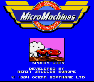 Screenshot Thumbnail / Media File 1 for Micro Machines (Europe)