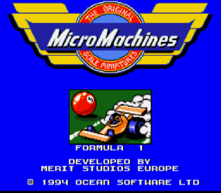 Screenshot Thumbnail / Media File 1 for Micro Machines (Europe)