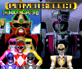 Screenshot Thumbnail / Media File 1 for Mighty Morphin Power Rangers - The Fighting Edition (Europe)