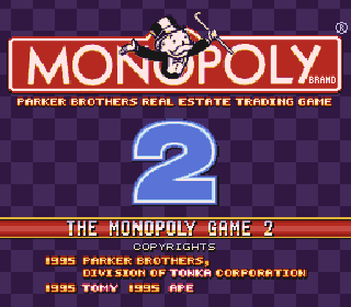 Screenshot Thumbnail / Media File 1 for Monopoly Game 2, The (Japan)