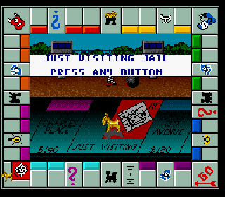 Screenshot Thumbnail / Media File 1 for Monopoly (USA) (Rev A)