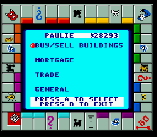 Screenshot Thumbnail / Media File 1 for Monopoly (USA) (Rev A)