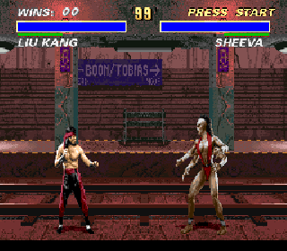 Screenshot Thumbnail / Media File 1 for Mortal Kombat 3 (Europe) (Beta)