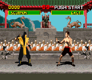 Screenshot Thumbnail / Media File 1 for Mortal Kombat (Europe) (Beta)