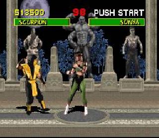 Screenshot Thumbnail / Media File 1 for Mortal Kombat (Europe) (Rev A)