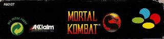 Screenshot Thumbnail / Media File 1 for Mortal Kombat (Europe)