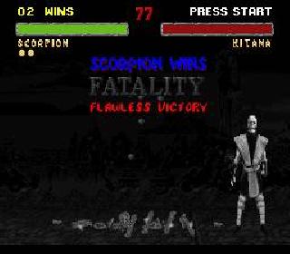 Screenshot Thumbnail / Media File 1 for Mortal Kombat II - Kyuukyoku Shinken (Japan)