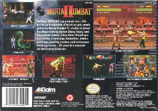 Screenshot Thumbnail / Media File 1 for Mortal Kombat II (USA) (Rev A)