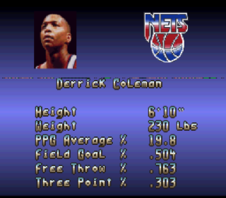 Screenshot Thumbnail / Media File 1 for NBA All-Star Challenge (Japan)