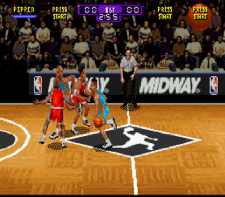 Screenshot Thumbnail / Media File 1 for NBA Hang Time (Europe)