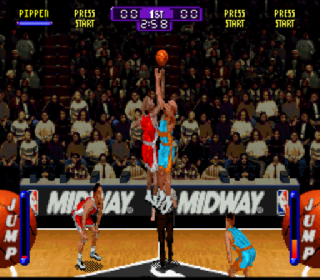 Screenshot Thumbnail / Media File 1 for NBA Hang Time (USA)