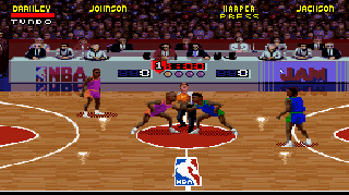 Screenshot Thumbnail / Media File 1 for NBA Jam (USA)