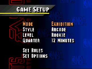 Screenshot Thumbnail / Media File 1 for NBA Live '95 (Europe)