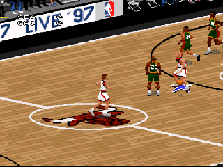 Screenshot Thumbnail / Media File 1 for NBA Live '97 (Europe)