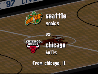 Screenshot Thumbnail / Media File 1 for NBA Live '97 (USA)