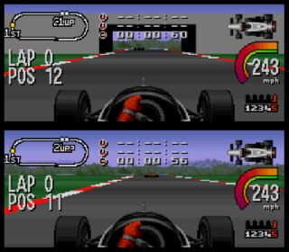 Screenshot Thumbnail / Media File 1 for Newman-Haas IndyCar Racing featuring Nigel Mansell (Europe)