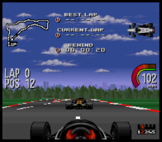 Screenshot Thumbnail / Media File 1 for Newman-Haas IndyCar Racing featuring Nigel Mansell (USA)