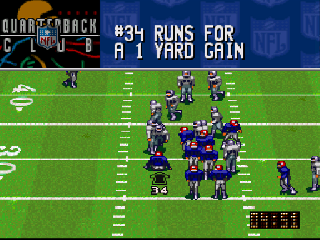 Screenshot Thumbnail / Media File 1 for NFL Quarterback Club (Europe)
