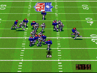Screenshot Thumbnail / Media File 1 for NFL Quarterback Club (Japan)