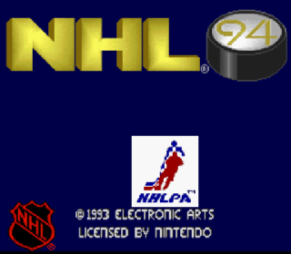 Screenshot Thumbnail / Media File 1 for NHL '94 (Europe)