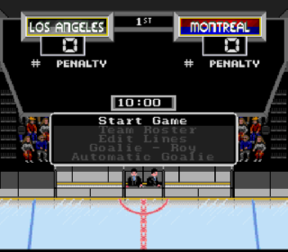 Screenshot Thumbnail / Media File 1 for NHL '94 (USA) (Beta)