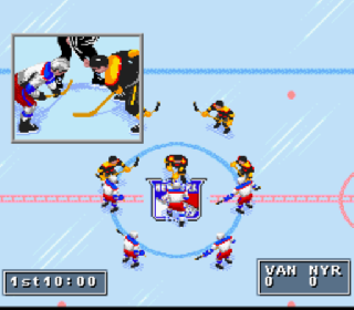Screenshot Thumbnail / Media File 1 for NHL '95 (USA)