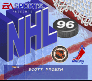 Screenshot Thumbnail / Media File 1 for NHL '96 (Europe)