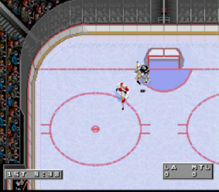Screenshot Thumbnail / Media File 1 for NHL '96 (USA)