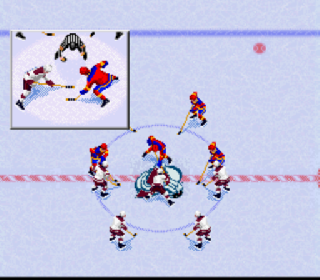 Screenshot Thumbnail / Media File 1 for NHL '97 (Europe) (Rev A)
