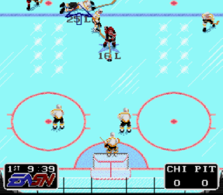 Screenshot Thumbnail / Media File 1 for NHLPA Hockey '93 (USA)
