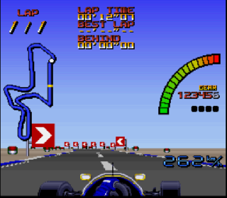 Screenshot Thumbnail / Media File 1 for Nigel Mansell F-1 Challenge (Japan)