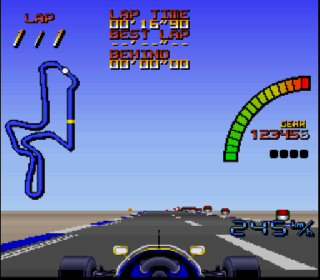 Screenshot Thumbnail / Media File 1 for Nigel Mansell F-1 Challenge (Japan)