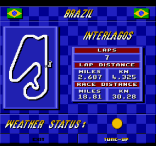 Screenshot Thumbnail / Media File 1 for Nigel Mansell's World Championship Racing (Europe) (Rev A)