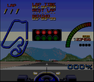 Screenshot Thumbnail / Media File 1 for Nigel Mansell's World Championship Racing (Europe)