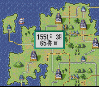 Screenshot Thumbnail / Media File 1 for Nobunaga no Yabou - Haouden (Japan) (Rev A)