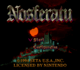 Screenshot Thumbnail / Media File 1 for Nosferatu (Japan)
